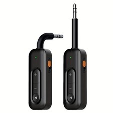 Bluetooth 5.0 AUX Transmitter Receiver 2-in-1 Dual Pair HiFi Audio Adapter picture