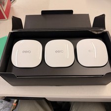 Eero Pro WiFi System Set of 3 2nd Generation Tri-Band Mesh WiFi System NEW picture