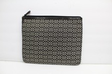 Coach Signature Black / Gray Zippered iPad case picture