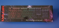 Lvlup Pro Gaming Keyboard with Light Up Colors LED Keys LU734 - NEW-Unopened picture