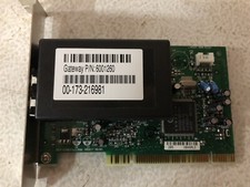 Gateway P/N 6001260 SF-1156IV/R9A Dialup Fax Modem-Used, Ships Free, 30 Day Warr picture