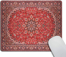 Rug Style Mouse Pad Non Slip Rubber Gaming Mouse Mat Rectangle Desk Pad Laptop picture