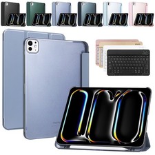 Hybrid Slim Case For iPad Pro 11/13 Inch M4 2024 Shockproof Cover With Keyboard picture