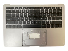 GENUINE Top Case Palmrest Keyboard Gray MacBook Air 13 A1932 2018 2019 GRADE B picture