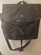 Apple Black Nylon Padded Shoulder/Messenger Bag for  MacBook *RARE VINTAGE* picture