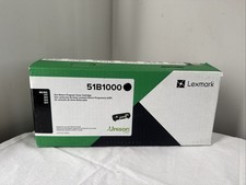 Lexmark 51B1000 Return Program Black Toner Cartridge ( 2,500 Yield ) New Sealed picture