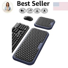 Extra Large Ergonomic Wrist Rest Set for Keyboard & Mouse - Pain Relief Design picture