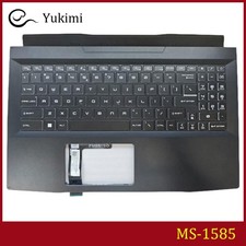 MS-1585 FOR MSI GF66 BlackLaptop C Shell Cover With Colorful Backlit keyboard picture