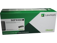 Lexmark 50F1H00 Black High Yield Toner Cartridge RP 5k Genuine OEM picture