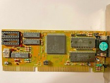 VINTAGE TRIDENT TVGA9000A 256K EXP 512K 16 BIT ISA VGA CARD TV-9000C-B08 MXB7 picture