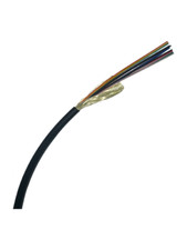 500ft 12 Strand Singlemode Indoor/Outdoor SMF-28 Riser Rated Fiber Optic Cable picture