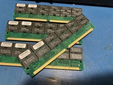 4x 8MB Toshiba Gold 2Mx36 72-Pin FPM SIMM 16MB RAM Memory Fast Page Parity picture