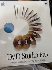 Sealed IMAC APPLE DVD Studio Pro 1.5 For Mac Brand New Out Of print picture