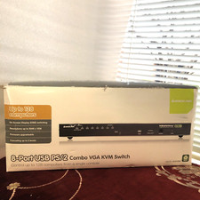 IOGEAR 8-Port USB PS/2 Combo VGA /KVM Switch UP TO 128 COMPUTERS picture