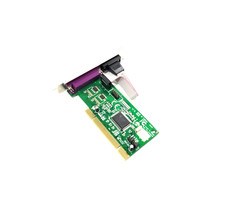 StarTech 2SIP 1x Serial 1x Parallel Port PCI Adapter Card P/N: PCI2S1P Tested picture