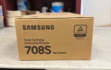 GENUINE SAMSUNG MLT-D708S MLTD708S MLT-D708S TONER CARTRIDGE BLACK picture