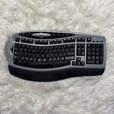 Microsoft Wireless Comfort Keyboard 1.0A Ergonomic Split Design No Dongle picture