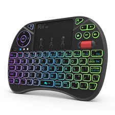 Rii X8 Mini Keyboard,2.4G Wireless,With Touchpad Mouse for Android TV Box | RGB picture