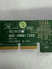Supermicro AOC-URN2-i2XS Dual‑Port 10G SFP+ NVMe PCI‑E Gen3 x8 Adapter Card picture