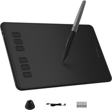 Huion Inspiroy H640P 6x4 Drawing Tablet 8192 Pressure Battery-Free Pen 6 Keys picture
