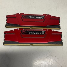 G.SKILL Ripjaws V 16GB(2x8GB) DDR4-2400 CL15 F4-2400C15D-16GVR Matched Kit - Red picture