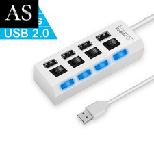High Speed 4/7 Port USB HUB 2.0 Adapter Expander Multi USB Splitter Multiple Ext picture