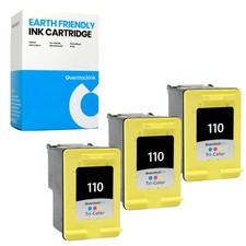 3-Pack Compatible OSI 110 Printer Cartridges for HP PhotoSmart A532 A536 A538 picture