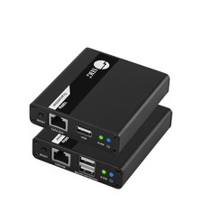 SIIG HDMI KVM Extender Over Cat6/7 1080p60Hz 230ft 2 USB CE-H27411-S1 picture