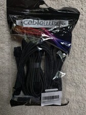 NEW CableMod Pro ModMesh Sleeved Cable Extension Kit (BLACK) picture
