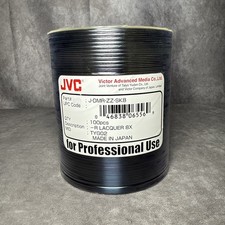 JVC Victor J-DMR-ZZ-SK8 DVD-R 8X Lacquer Recordable Discs 100 Pack Made in Japan picture