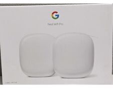 Google Nest Wifi Pro Wi-Fi 6E Router Mesh System - Snow (2-Pack) New picture