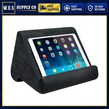 Tablet Stand Pillow Pad Gray 27L Soft Travel-Friendly Multi-Angle picture