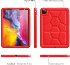 Poetic For Apple iPad Pro 11 2020 & 2018 Case Heavy Duty Shockproof Cover Red picture