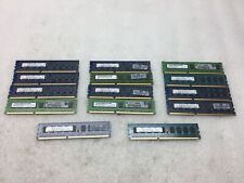 Lot of 14 2GB Mixed Brand 2RX8 PC3-10600E-9-10-E0 ECC Server Memory/RAM Sticks picture