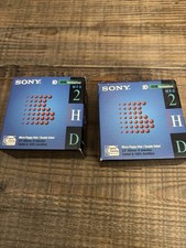 Lot Of 20 Sony 3.5” Floppy Disks 1.44MB; Two 10 Packs NEW IBM Formatted picture