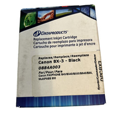 Data Products DPCBX3 Replacement Inkjet Cartridge, Black, Compatible With Canon picture