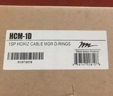 MIDDLE ATLANDIC HCM - 1D 1 SP HORIZ CABLE MGR D-RINGS picture