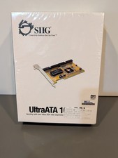 SIIG UltraATA 100 PCI Adapter Card - New Open Box Torn Vintage Windows XP picture