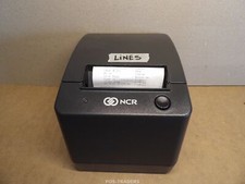 NCR 7197-6001-9001 Thermal Ticket Receipt POS Printer USB - PRINTS LINES - BLACK picture