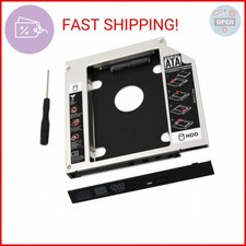 Padarsey Universal 9.5mm SATA to SATA 2nd SSD HDD Hard Drive Caddy Adapter Tray picture