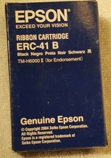 Epson ERC-41B Ink Replacement Cartridges 2 pk new genuine  picture