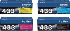 Brother TN433 4-Pack Set for HL-L8360CDW HL-L8360CDWT HL-L8260CDW MFC-L8610CDW picture