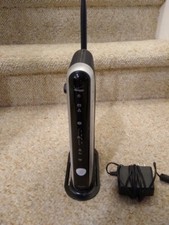 Verizon FIOS Wifi Modem Router Actiontec M1424WR Rev D with Original A/C Adapter picture