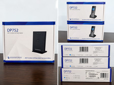 Grandstream DP752 DECT VoIP Base Station + 2x DP722 Cordless HD Handsets NEW picture