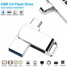 2 in 1 Type-C Flash Drive USB 3.0 16 GB 32 GB 64 GB Memory Stick Thumb Pen drive picture