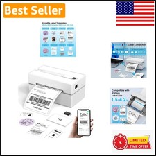 Portable 4x6 Thermal Label Printer - Ideal for Small Business & Home Office Use picture