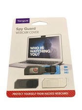 Targus Spy Guard Webcam Cover 3 Pack White Black Covers Laptop Webcam Slim Size picture