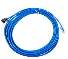 Panduit Cable Assembly UZJPBU50BL Category 6A, UTP, Solid, Plenum, Blue, 50 ft. picture