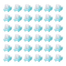 36pcs Blue Keyboard Switches 3-Pin 45gf Linear Keyboard Switch Replacement picture