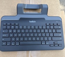 Used  Belkin Wired Keyboard w/ stand for iPad - Lightning Connector B2B130 picture